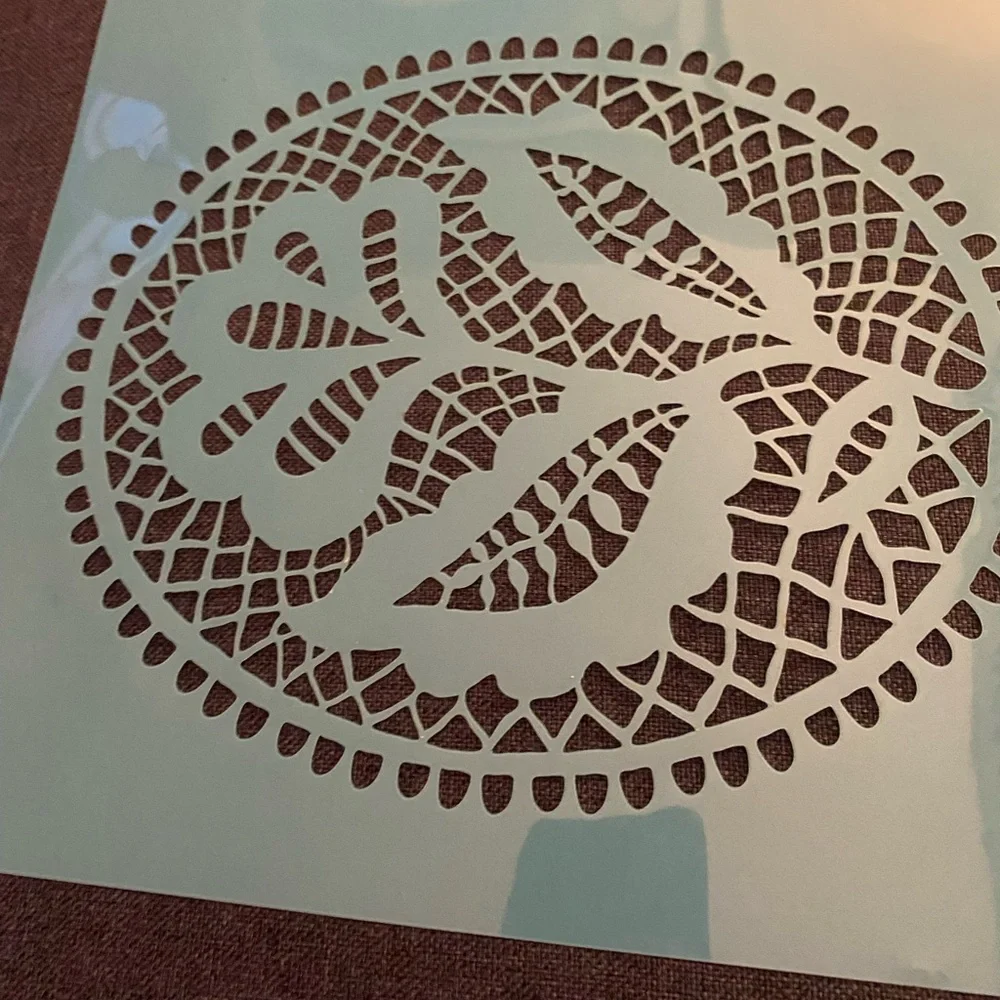 Martha Stewart lace design stencils